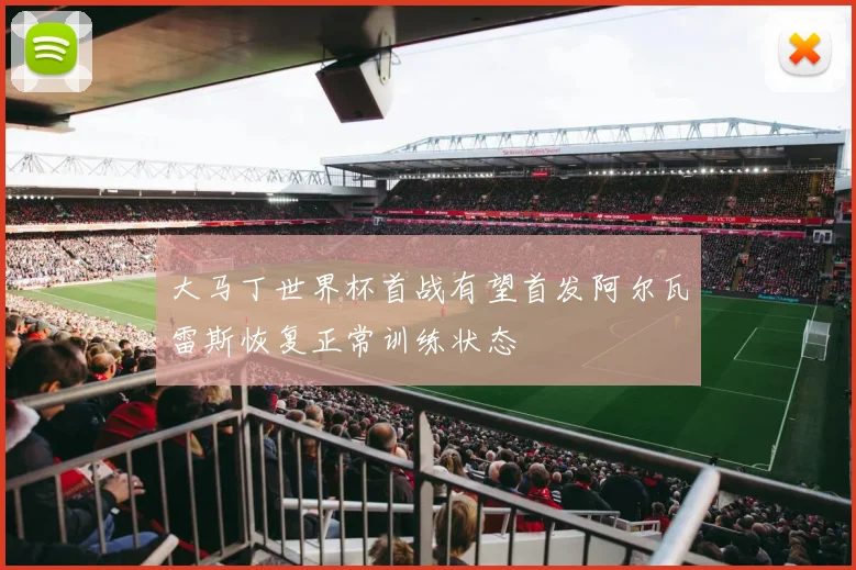 大马丁世界杯首战有望首发阿尔瓦雷斯恢复正常训练状态